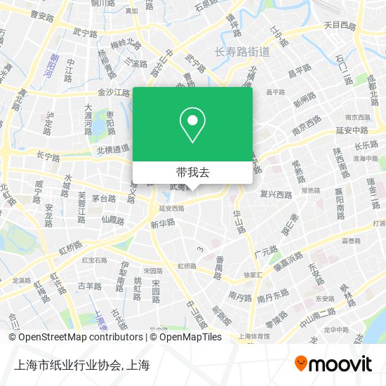 上海市纸业行业协会地图