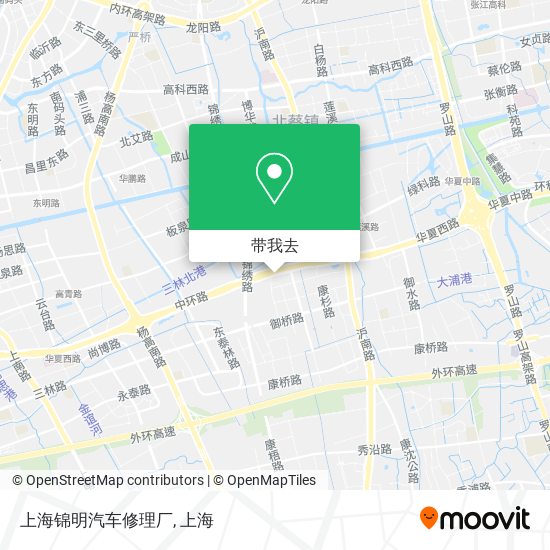 上海锦明汽车修理厂地图
