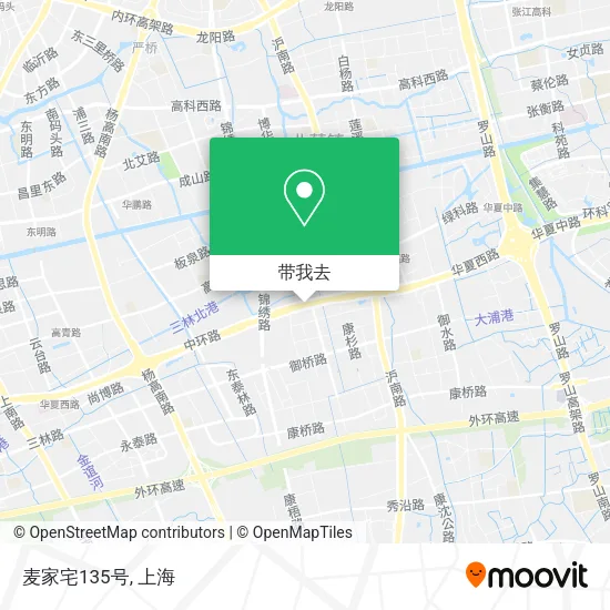 麦家宅135号地图