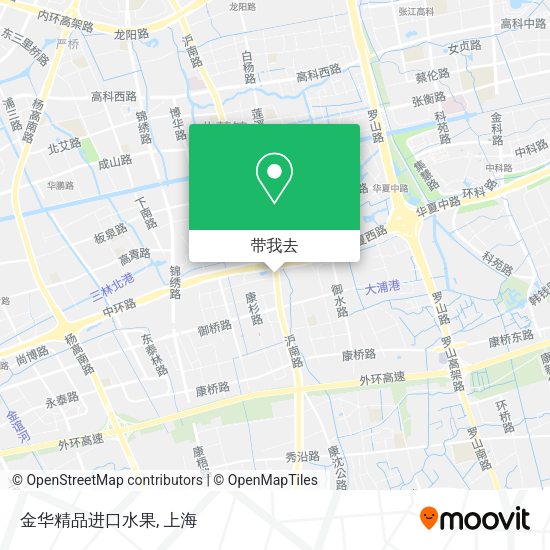 金华精品进口水果地图