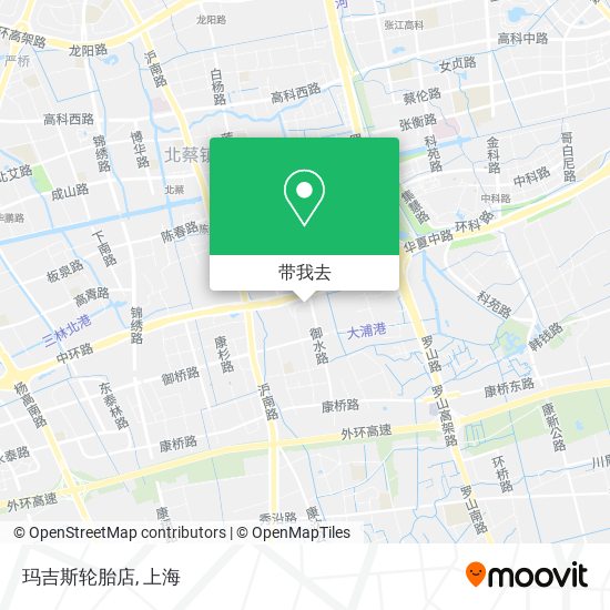 玛吉斯轮胎店地图
