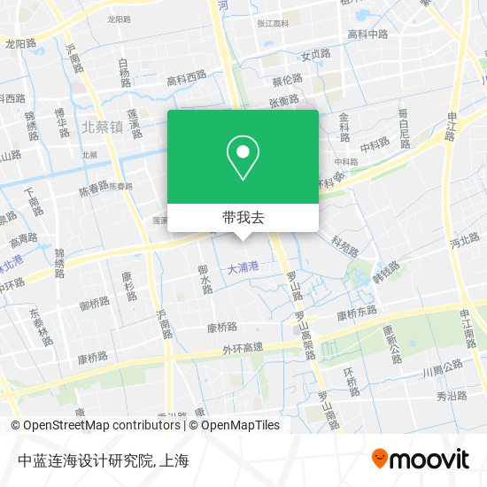中蓝连海设计研究院地图