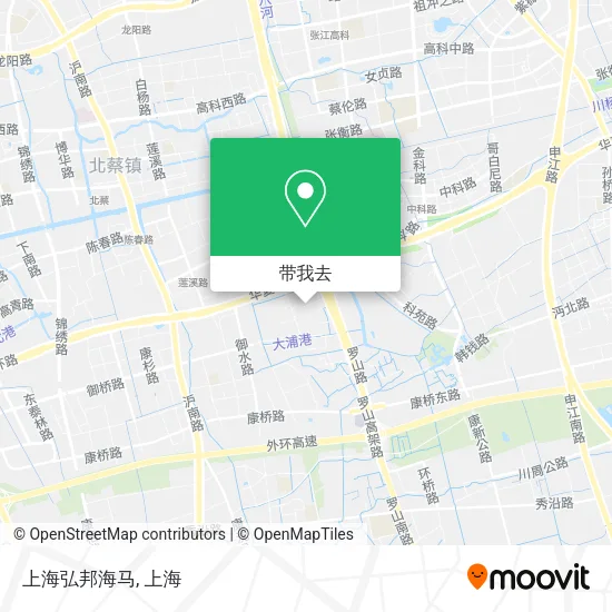 上海弘邦海马地图