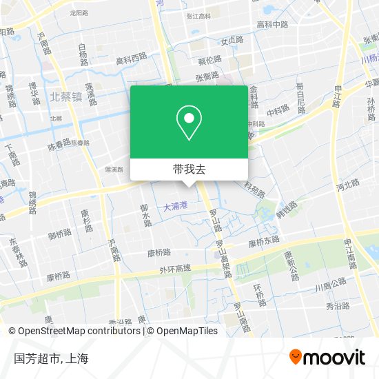 国芳超市地图