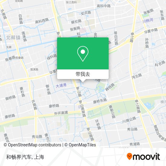 和畅界汽车地图