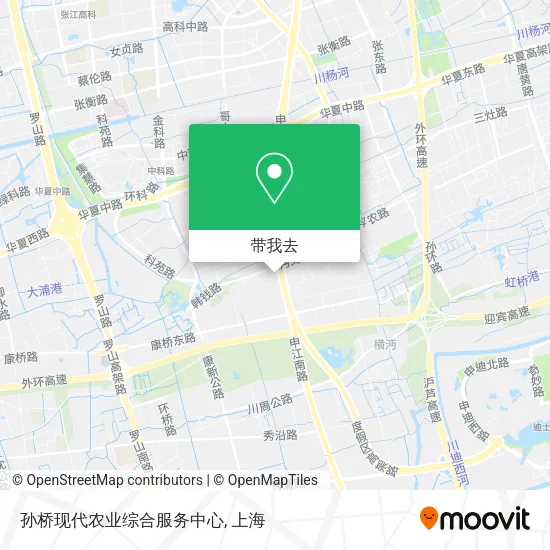 孙桥现代农业综合服务中心地图