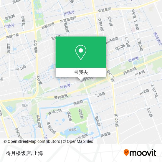 得月楼饭店地图