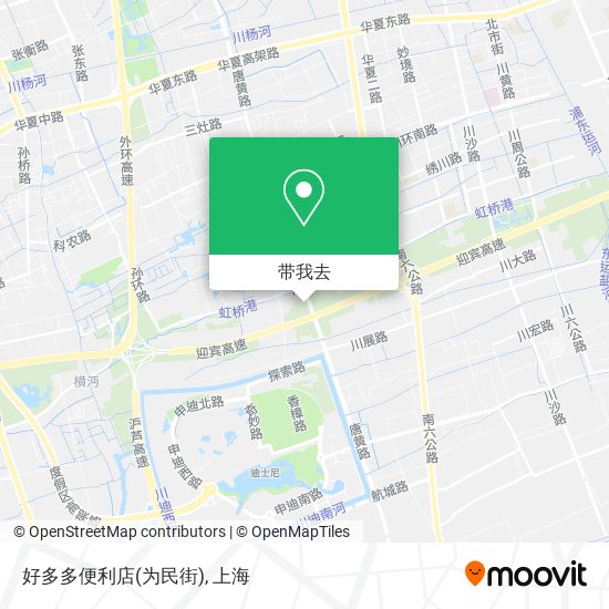 好多多便利店(为民街)地图