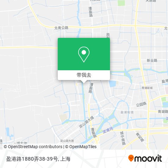 盈港路1880弄38-39号地图