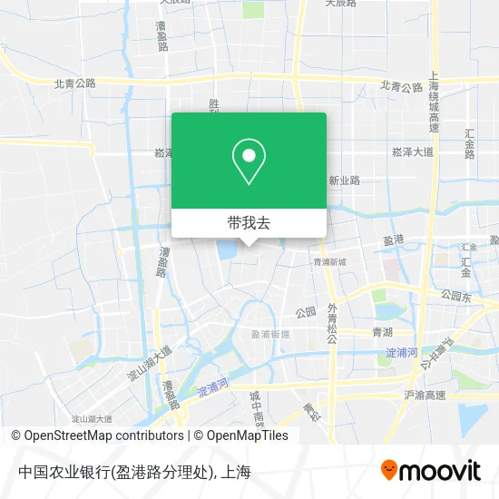 中国农业银行(盈港路分理处)地图