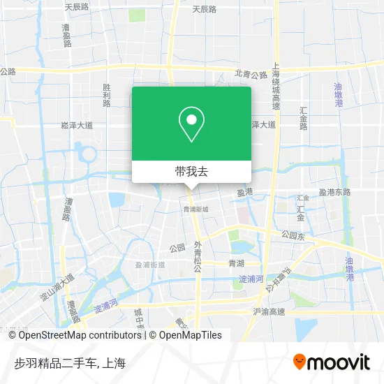 步羽精品二手车地图