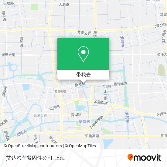 艾达汽车紧固件公司地图