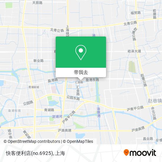 快客便利店(no.6925)地图