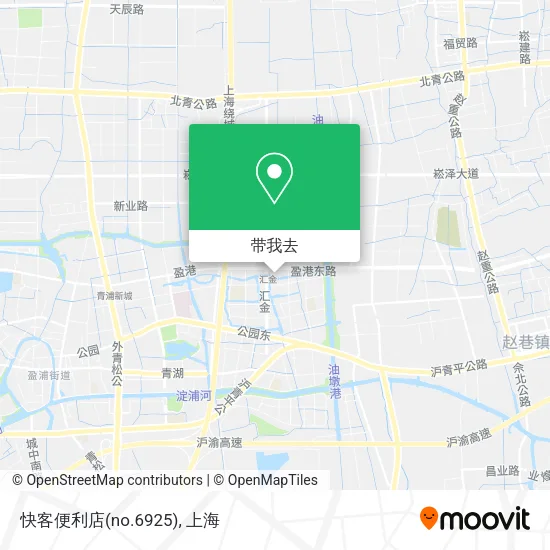 快客便利店(no.6925)地图