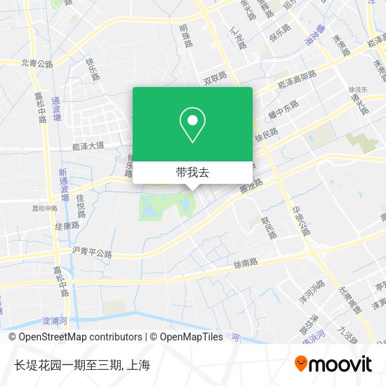 长堤花园一期至三期地图
