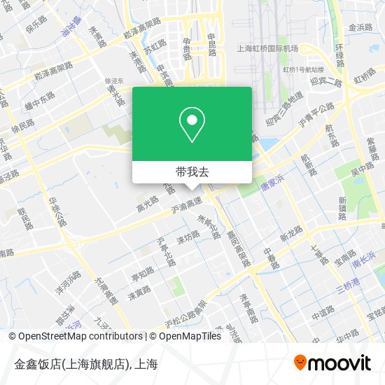金鑫饭店(上海旗舰店)地图