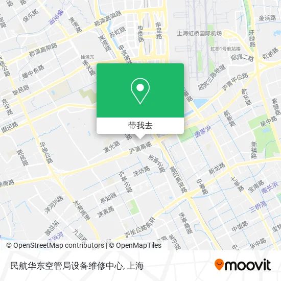 民航华东空管局设备维修中心地图