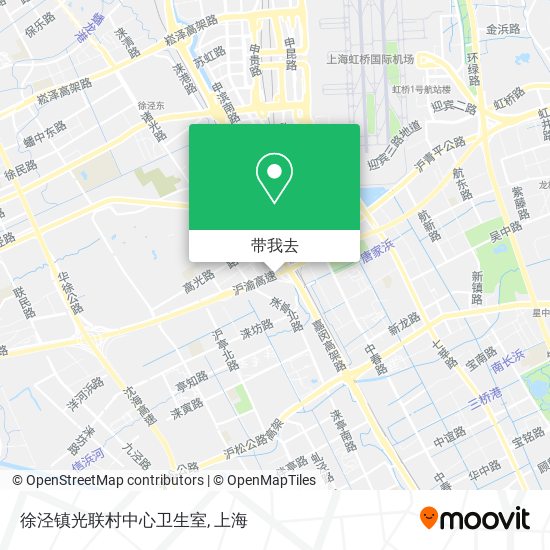 徐泾镇光联村中心卫生室地图