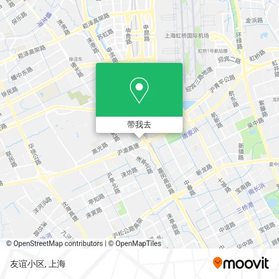 友谊小区地图
