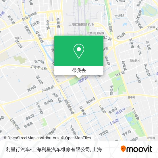 利星行汽车-上海利星汽车维修有限公司地图