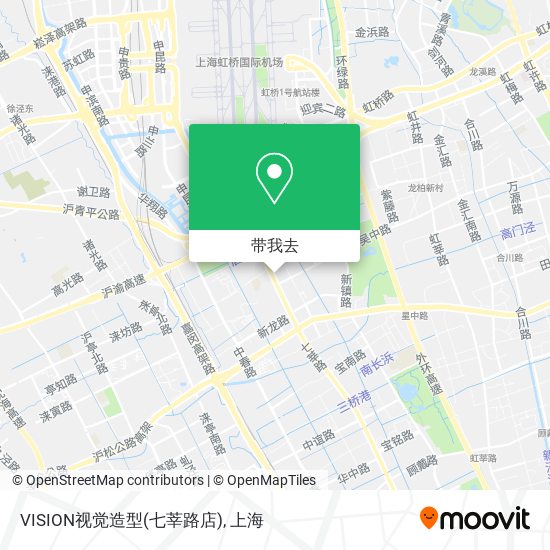 VISION视觉造型(七莘路店)地图