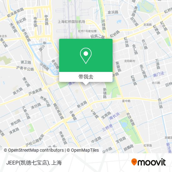 JEEP(凯德七宝店)地图