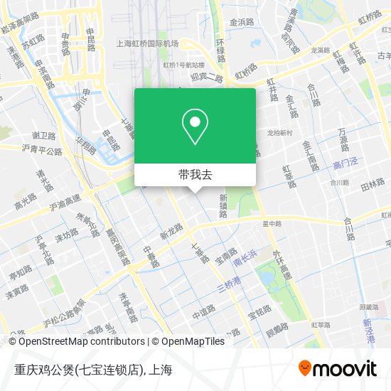 重庆鸡公煲(七宝连锁店)地图