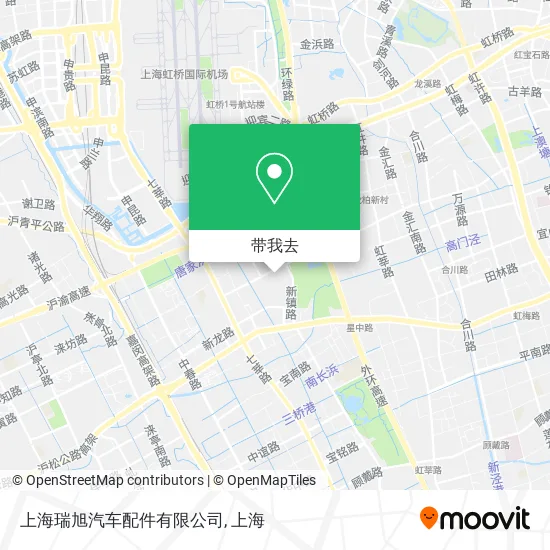 上海瑞旭汽车配件有限公司地图