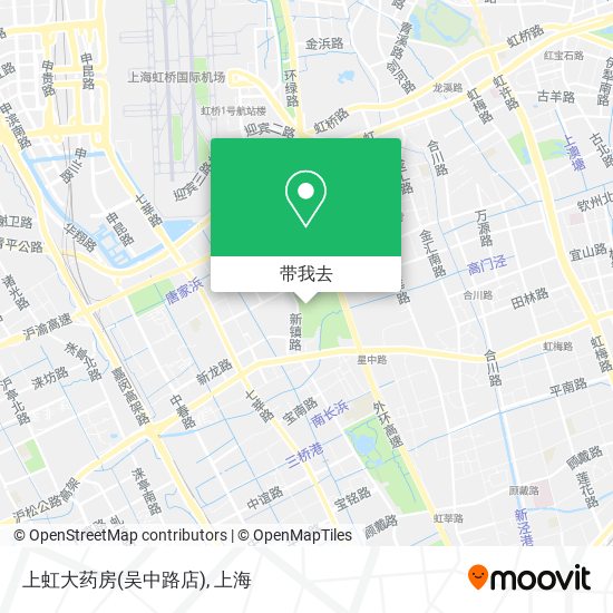 上虹大药房(吴中路店)地图