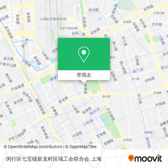 闵行区七宝镇新龙村区域工会联合会地图