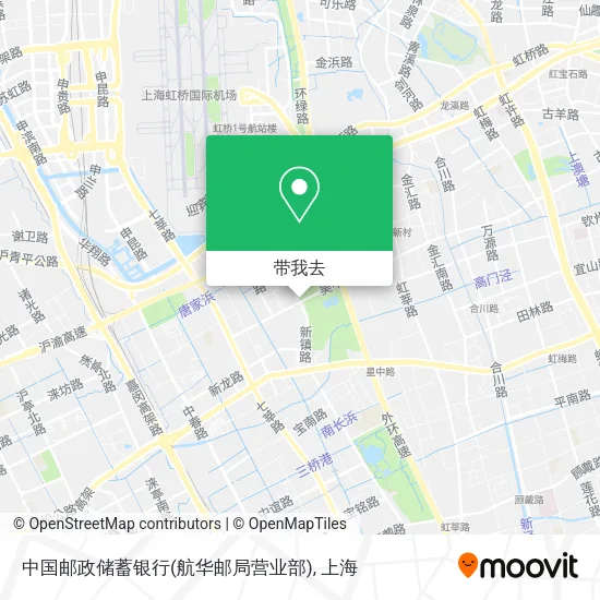 中国邮政储蓄银行(航华邮局营业部)地图