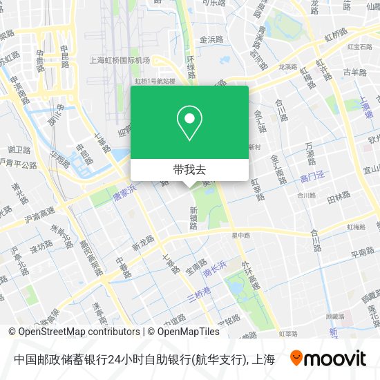 中国邮政储蓄银行24小时自助银行(航华支行)地图
