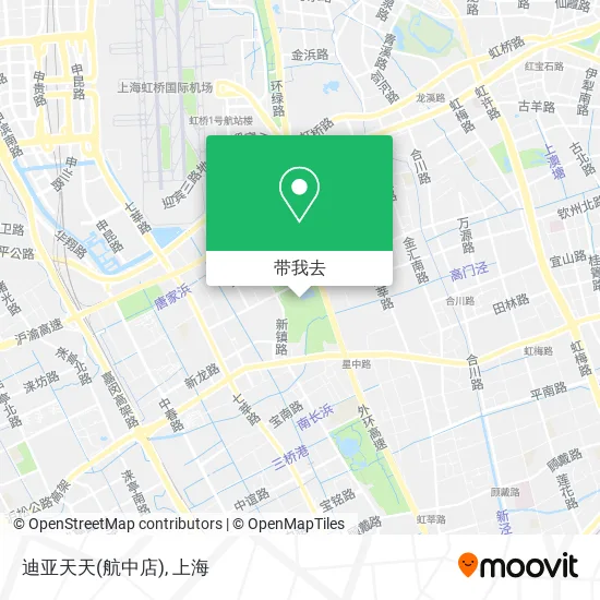 迪亚天天(航中店)地图