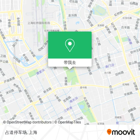 占道停车场地图