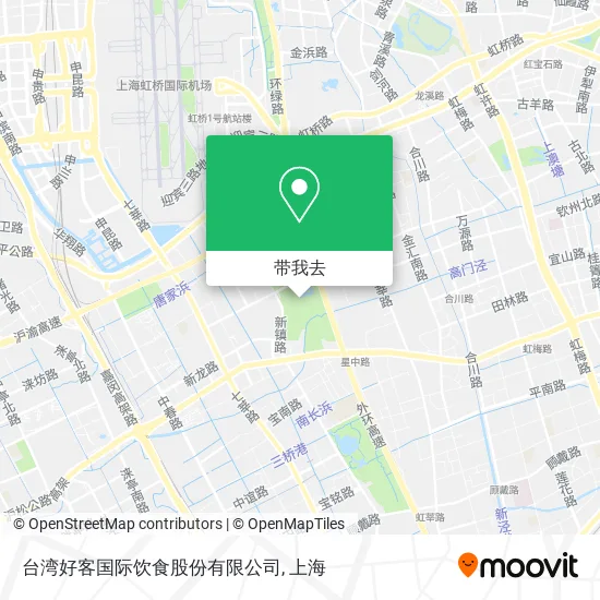 台湾好客国际饮食股份有限公司地图