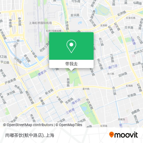 尚嘟茶饮(航中路店)地图