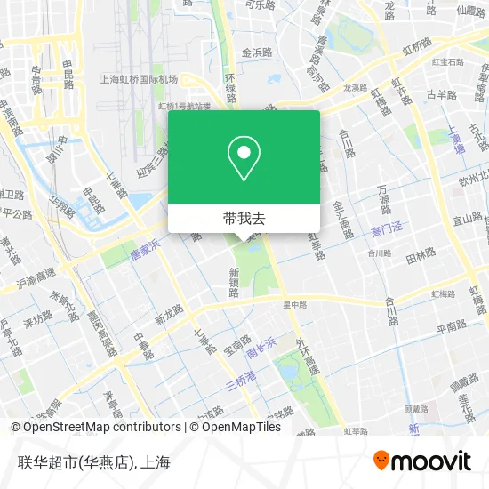 联华超市(华燕店)地图