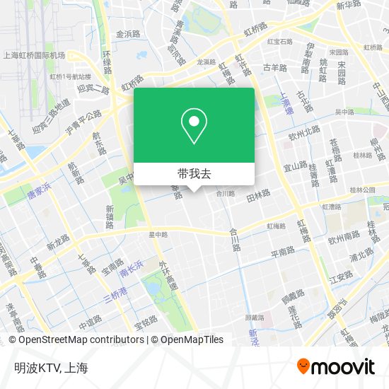 明波KTV地图