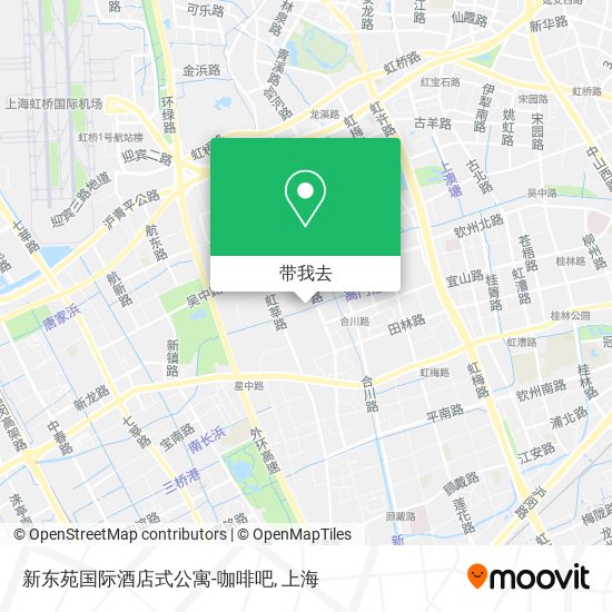 新东苑国际酒店式公寓-咖啡吧地图