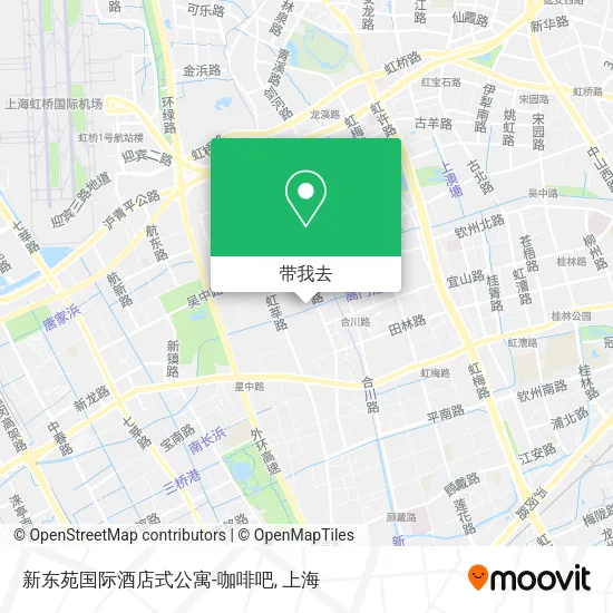 新东苑国际酒店式公寓-咖啡吧地图
