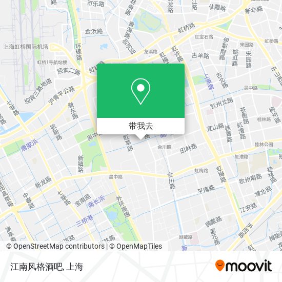 江南风格酒吧地图