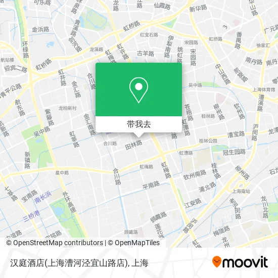 汉庭酒店(上海漕河泾宜山路店)地图