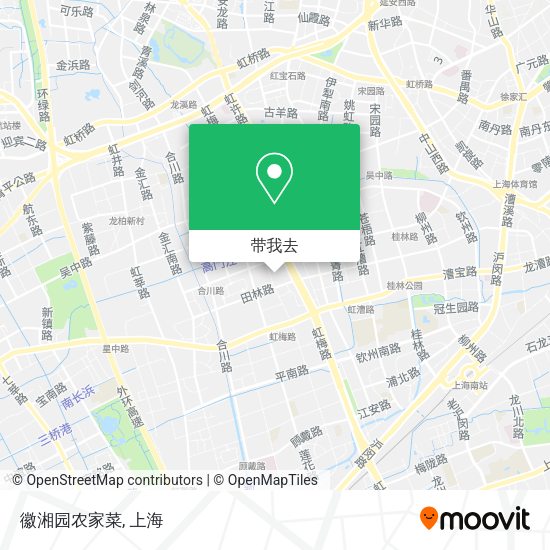 徽湘园农家菜地图