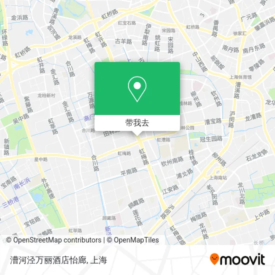 漕河泾万丽酒店怡廊地图