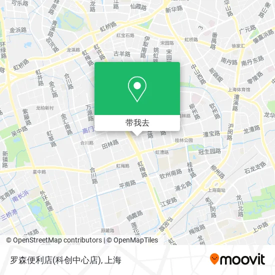 罗森便利店(科创中心店)地图