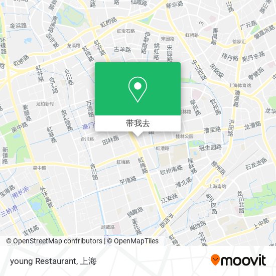 young Restaurant地图