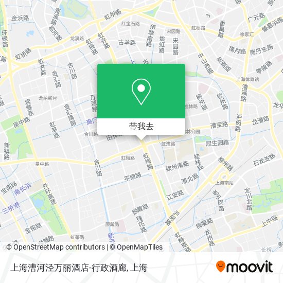 上海漕河泾万丽酒店-行政酒廊地图