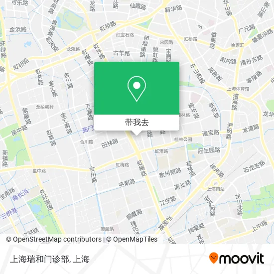 上海瑞和门诊部地图