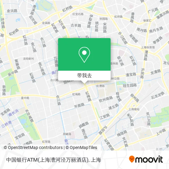 中国银行ATM(上海漕河泾万丽酒店)地图