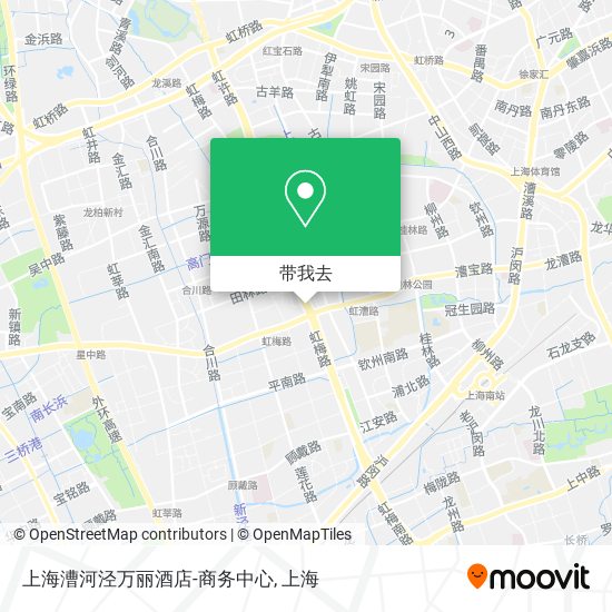 上海漕河泾万丽酒店-商务中心地图